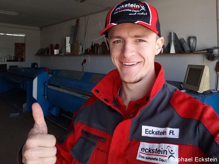 Dachdecker Raphael: Top ausgerüstet bei jedem Wetter