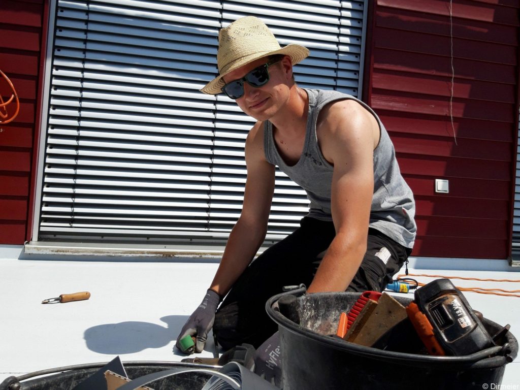 Dachdecker Jakob hat den Mega-Weitblick