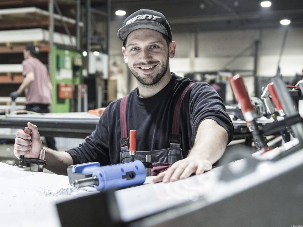 Konstruktionsmechaniker Raphael: Action garantiert