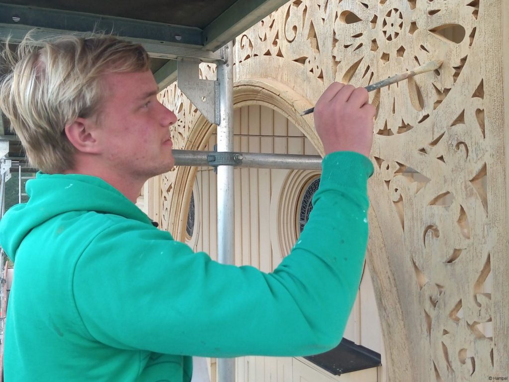 Kirchenmaler Florian: Farben, Pigmente und Gold