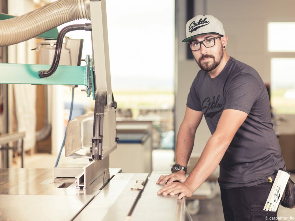 Zimmerer und Influencer: Carpenter Flo gibt immer 100 Prozent