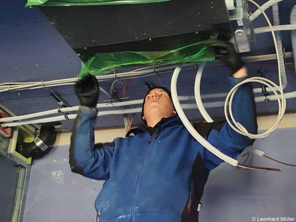 Mechatroniker für Kältetechnik Leonhard: Jeder Tag ist anders