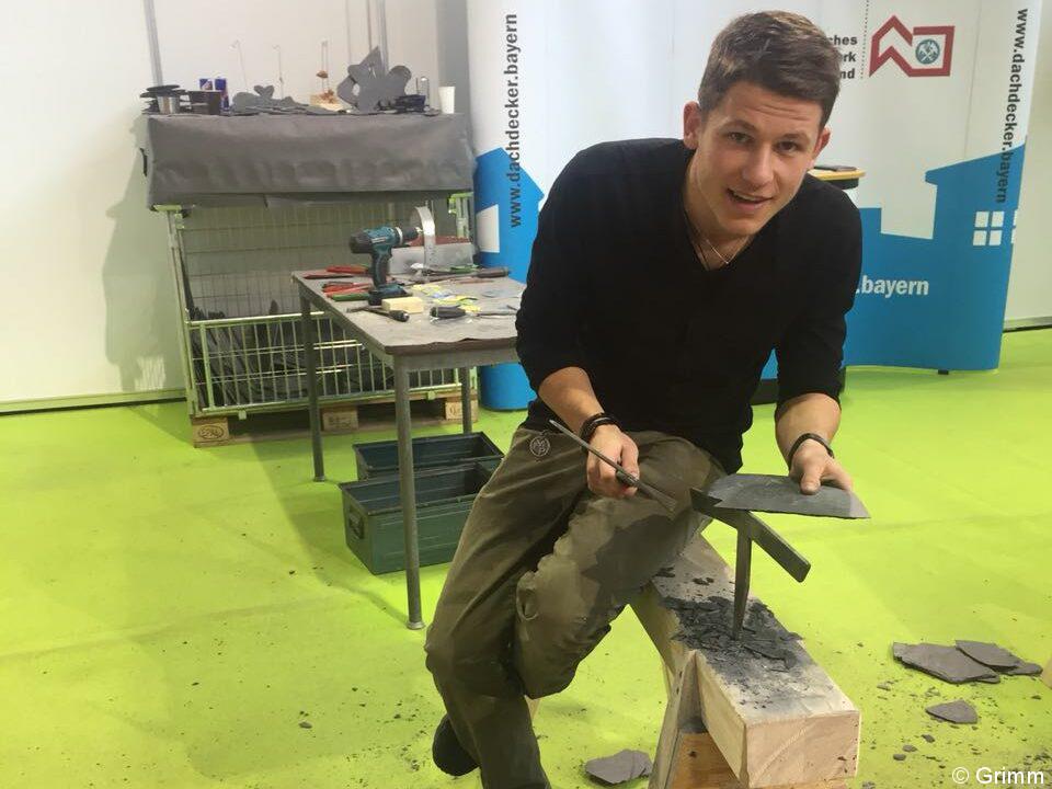 Dachdecker Andreas: Lehre mal zwei