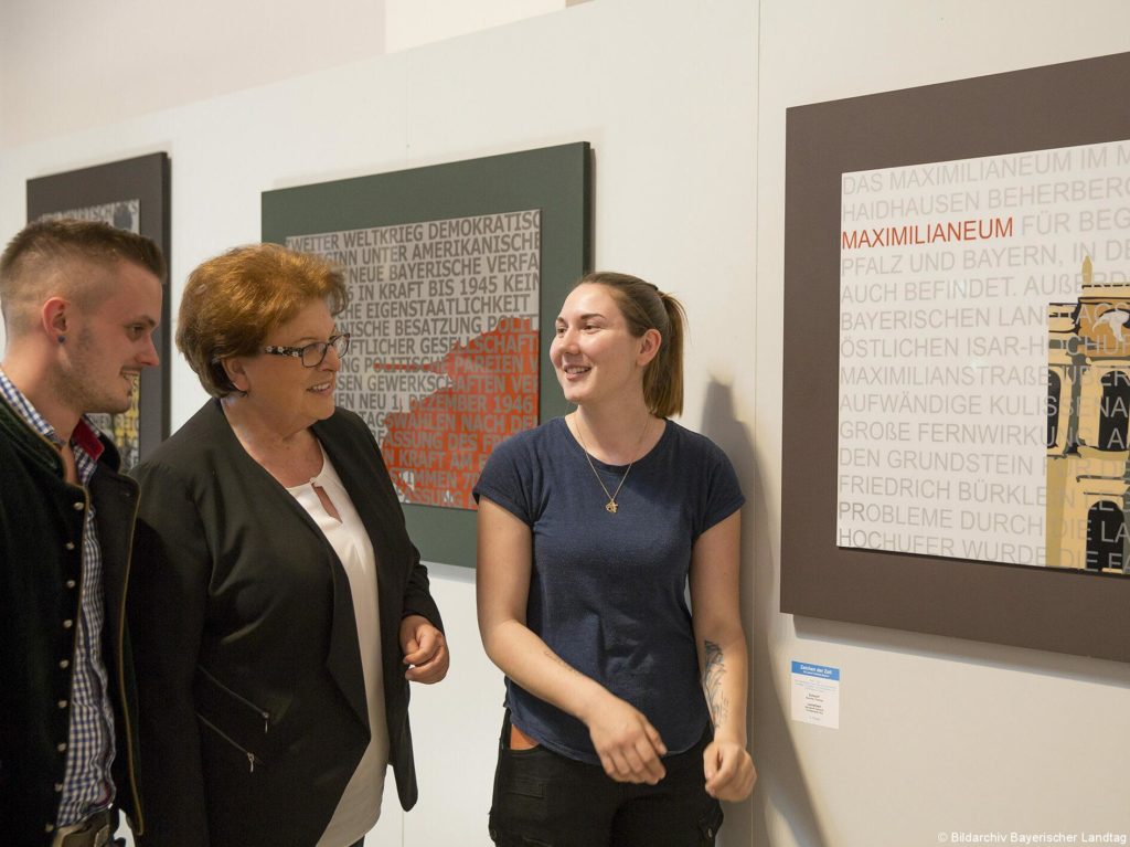 Maler und Lackierer: Ilkas Kunstwerk im Landtag