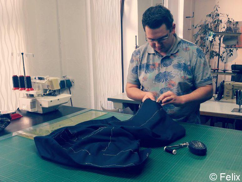 Maßschneider Felix: Perfekt bis ins kleinste Detail